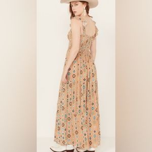 💥MAXI DRESS WESTERN SOUTHERN COASTAL COWGIRL SIZE XXLBEACHY SUNDRESS
